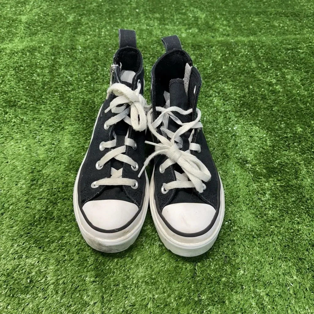 Converse Chuck Taylor All Star Youth Sz 1.5 High Lugged Platform Shoes A03846C